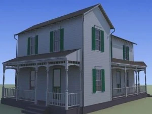house a2 3D Model
