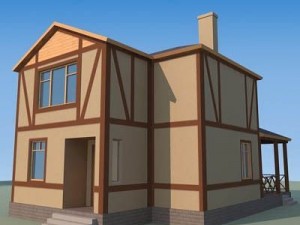 german house Modello 3D
