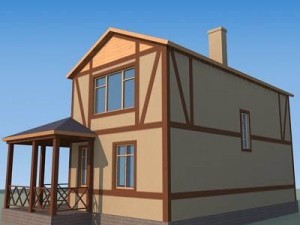 german house 3D Model