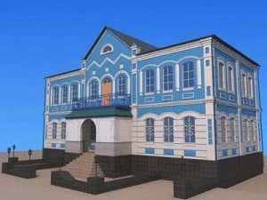 town building 3D Model