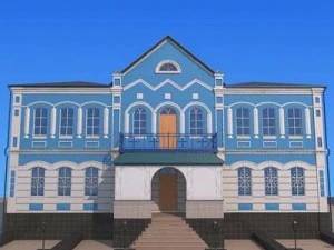 town building 3D Model