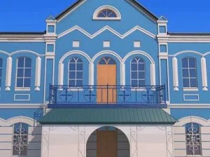 town building 3D Model
