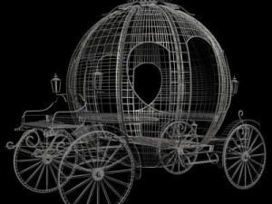 pumpkin cart 3D Model