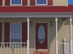 american house 1 3D Model