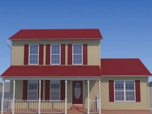 american house 1 3D Model