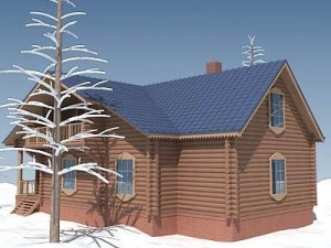 santa home Modello 3D