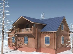 santa home Modello 3D