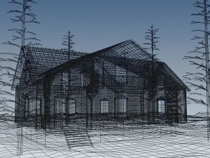 santa home Modello 3D