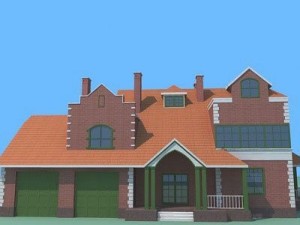 modern house 1 3D Model