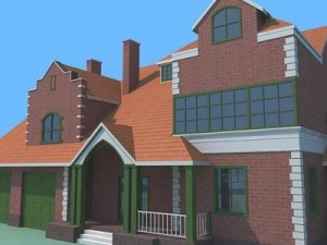 modern house 1 3D Model