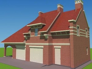 garage Modello 3D