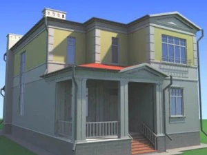 modernes Zuhause2 3D Modell