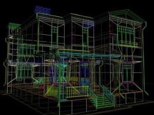 modern home2 Model 3D