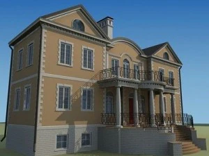2storey home 3D Model