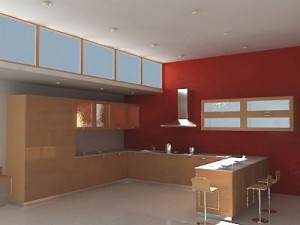 italian kitchen 3D 模型