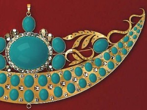 russian brooch 3D 모델