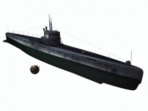 s189  project 613  russian submarine 3D Model