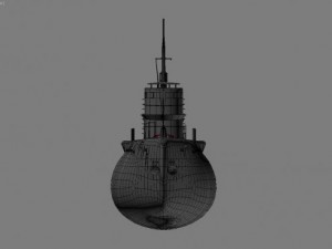 s189  project 613  russian submarine 3D Model