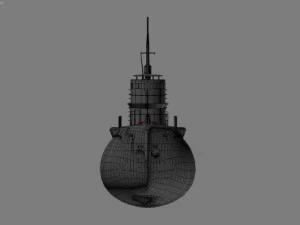 s189  project 613  russian submarine 3D Model
