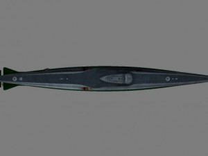 s189  project 613  russian submarine 3D Model