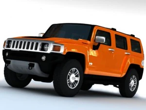 hummer h3 alfa 2008 3D Model