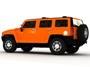hummer h3 alfa 2008 3D Model