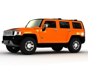 hummer h3 alfa 2008 3D Model