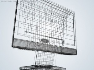 widescreen lcd 19 3D Model