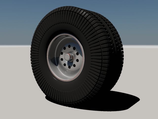 4x4 tire Modèle 3D .c4d .max .obj .3ds .fbx .stl .blend 