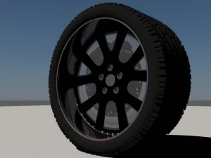 roda conceitual Modelo 3D