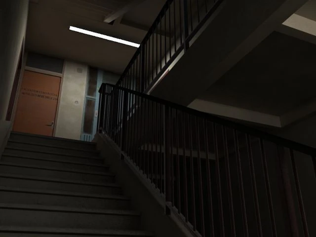 stairway 3D Model .c4d .max .obj .3ds .fbx .stl .blend 