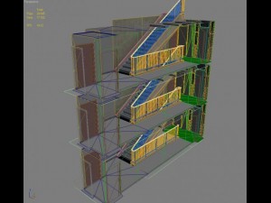 stairway 3D Model