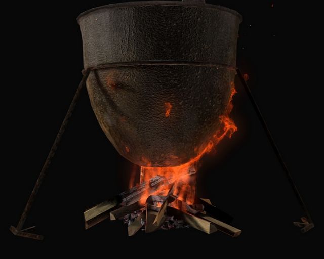 old kettle 3D Модель .c4d .max .obj .3ds .fbx .stl .blend 