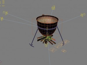old kettle 3D Модель