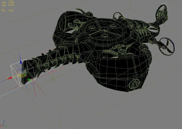 drone 3D Model .c4d .max .obj .3ds .fbx .stl .blend 