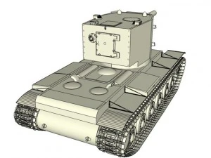 kv 2 3D Model