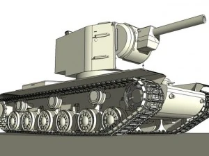 kv 2 3D Model