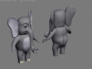 Elefant 3D Modell