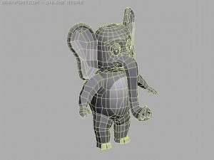 elephant 3Dモデル
