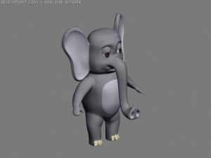 elephant 3Dモデル