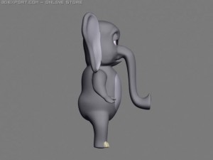 elephant 3Dモデル