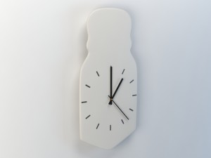kitchen wall clock - salt cellar 3Dモデル