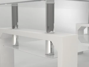 modern glass coffee table 3D Model