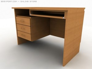 computer table Model 3D