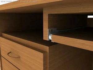 computer table 3D Model