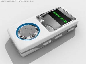 t sonic 610 mp3 player Modèle 3D