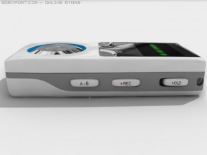 t sonic 610 mp3 player 3D Модель