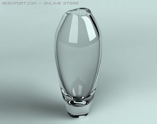wave vase 3D मॉडल .c4d .max .obj .3ds .fbx .stl .blend 