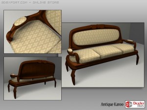 antique kavoo 3D Model