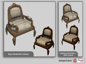 antique kavoo 3D Model